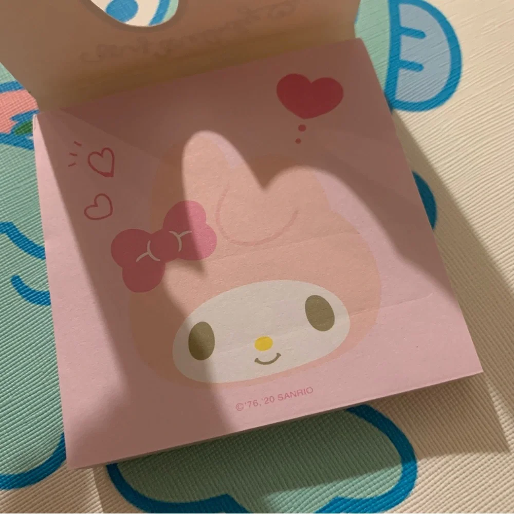 My Melody Mini Notebook, Memo Pads and Sticky Notes Set